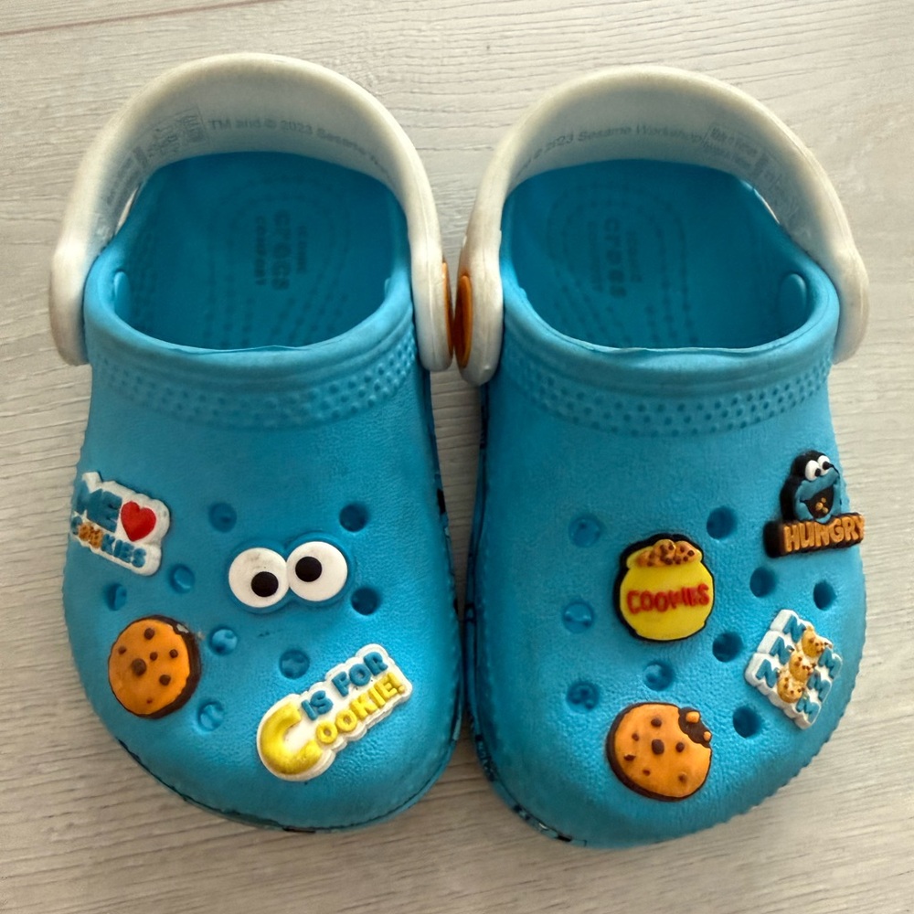 Cookie Monster Crocs Sesame Street